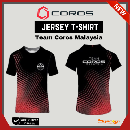 COROS Team Malaysia T-Shirt (Black) COROS Team Malaysia T-Shirt (Black)